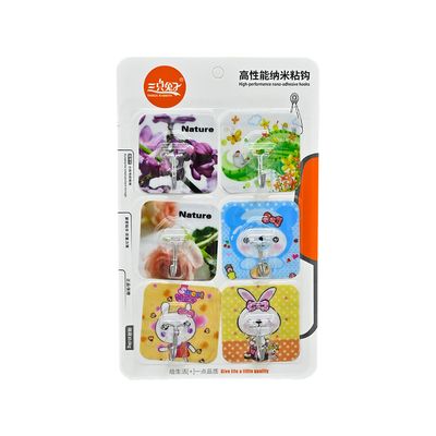Colorful Self-Adhesive Wall Hooks_6pcs WH-2203_img_5