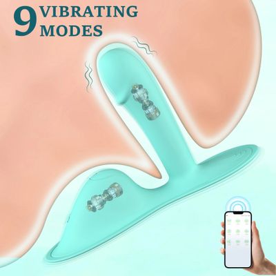 9 Speed Butt Plug Silicone Dildo Male Prostate Massage Sex Toys for Women Gay Anal Vibrator APP Control Wearable Adult Products_img_0