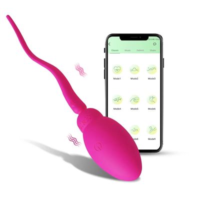 Wireless Bluetooth Dildo Vibrator Female G Spot Clitoris Stimulator Vaginal Massager Love Egg Adult Vibrating Sex Toys for Women_img_2