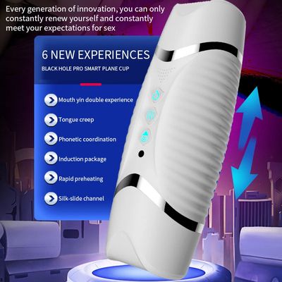 Automatic Male Masturbation Cup Penis Massage Vagina Blowjob Vibration Dual Channel Men Masturbator Sex Toys for Men Adult Goods_img_4