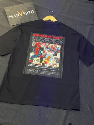 Spiderman Drop Shoulder T-Shirt_img_0