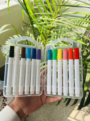 Acrylic Brush Pen - 12 Colors (Soft Tip)_img_1