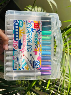 Acrylic Brush Pen - 24 Colors (Soft Tip)_img_0