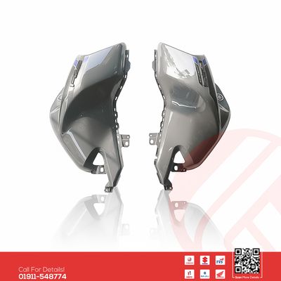 Tanky Box for Yamaha FZS V3 Deluxe (Metallic Grey) bike._img_0