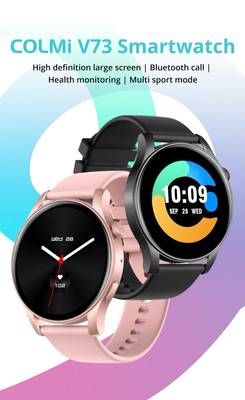 Colmi  V73 Bluetooth Calling Smart Watch- Gold Color_img_2