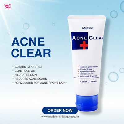 Mistine Acne Clear Facial Foam -85g - 8859178707011_img_0