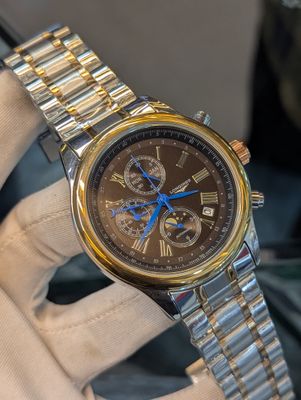 Longines Chrono Chain Two Tone Black Dial_img_0