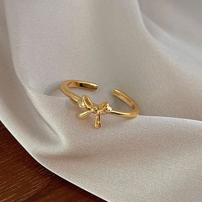 Bow ring (18k gold plated)_img_0