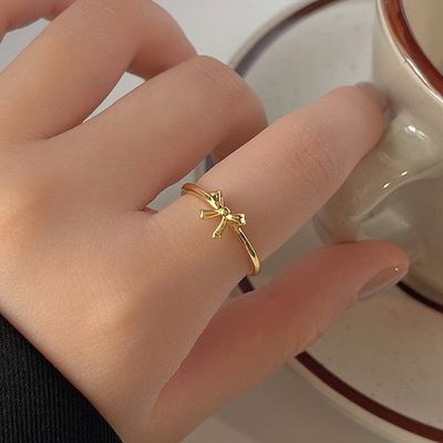 Bow ring (18k gold plated)_img_1