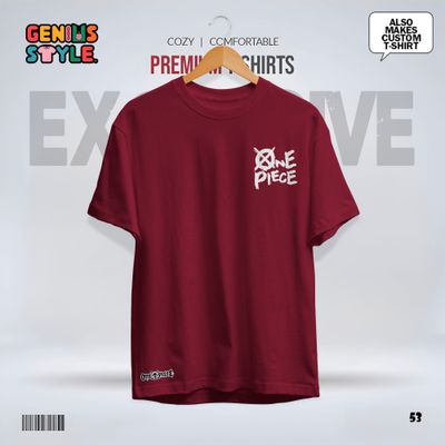 One Piece Premium Drop Shoulder T-shirt - 53_img_1