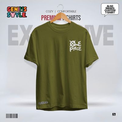 One Piece Premium Drop Shoulder T-shirt - 53_img_5