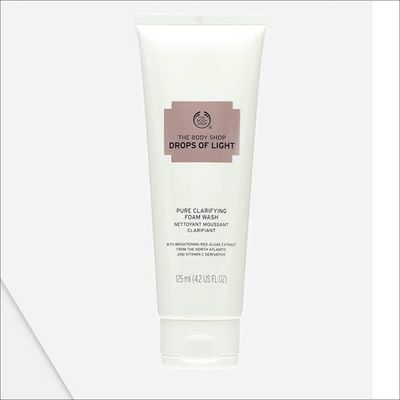 The Body Shop Drops Of Light Pure Clarifying Foam Wash – 125ml_img_0