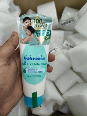 🌿 Johnson's milk+Rice Baby Cream  – 100ml_img_1