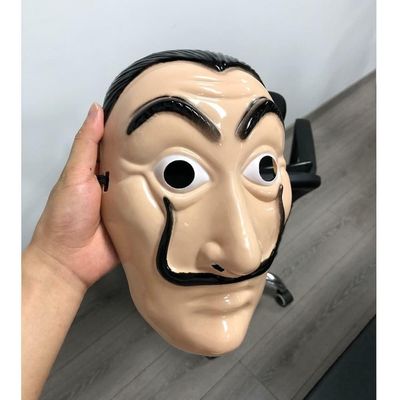 Money Heist Salvador Dali Mask – Premium Quality Cosplay & Party Mask_img_3