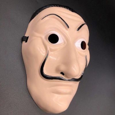 Money Heist Salvador Dali Mask – Premium Quality Cosplay & Party Mask_img_4