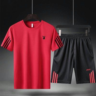Combo Half T-Shirt And 3 Quarter Pants For Man_img_9