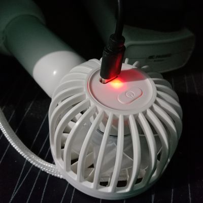 Hoco HX60 Nimble 1200mAh Rechargeable Portable Desk Fan_img_2
