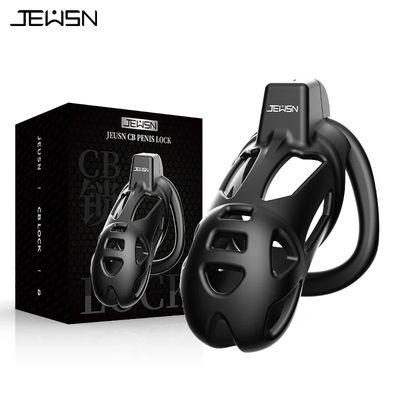 Openable Ring Design Male Urethral Chastity Device Penis Ring Vent Hole Cock Cage CB Lock with 3 Size Sex Toys 18+_img_0