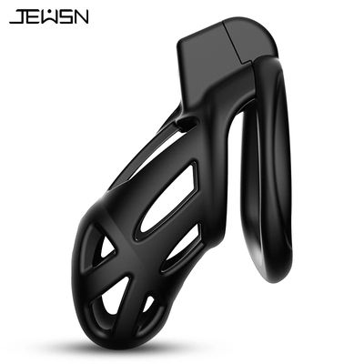 Openable Ring Design Male Urethral Chastity Device Penis Ring Vent Hole Cock Cage CB Lock with 3 Size Sex Toys 18+_img_8