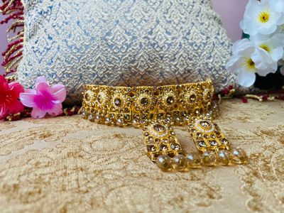 Choker necklace Golden Color