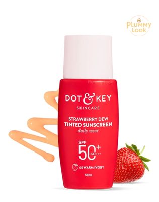 Dot & Key Strawberry Dew Tinted Sunscreen SPF 50+ Pa++++ -All Shades -(50ml)_img_2