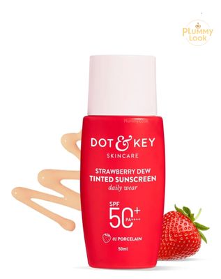 Dot & Key Strawberry Dew Tinted Sunscreen SPF 50+ Pa++++ -All Shades -(50ml)_img_3