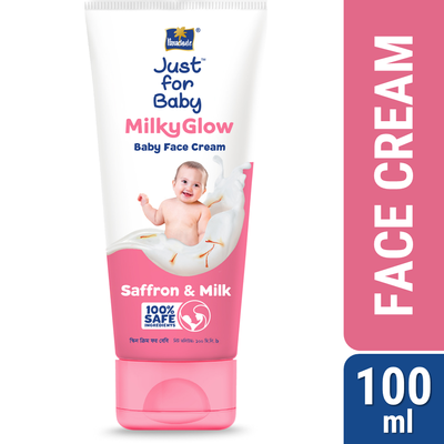 Parachute Just For Baby - Milky Glow Face Cream 100ml	(MRP: 285tk_img_0