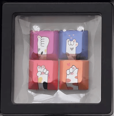 Cat Paws Arrow Keycaps Set_img_1