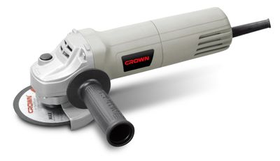 Crown 4" 600w Angle Grinder, Back switch, Speed : 11000 rpm, Model: CT13410_img_1