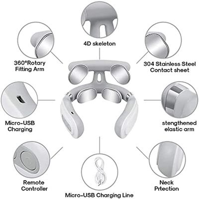 4-Electrode Smart Cervical Massager: Experience Neck Pain Relief Like Never Before_img_5