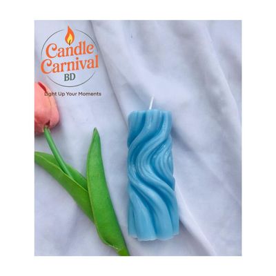 Water Wave candle( Vanilla Fragrance)_img_1