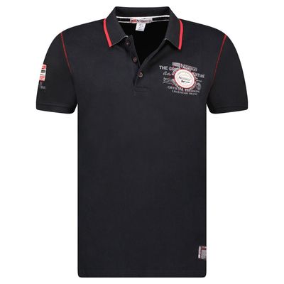 Man - Polo Short Sleeve, Black prints_img_0