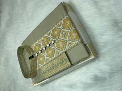 Luxury embroidery  Brown panjabi_img_1
