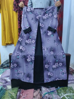 দুবাই চেরি ডিজিটাল প্রিন্ট বোরকা_img_4
