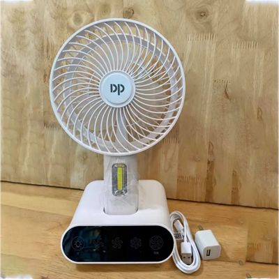 DP-7624 Rechargeable Touch Mini Table Fan With Lamp_img_4