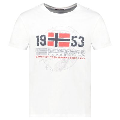 vigobd Japigal - Men's T-Shirt Short Sleeve with White Flag_img_0