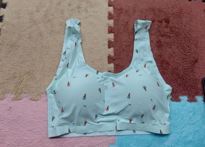 Women's ice silk Underwear Top Women's Girls Comfort Fashion Tank Up_img_4