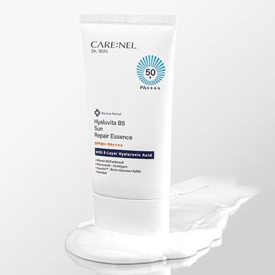 CARE:NEL hyaluvita b5 sun repair essence SPF 50 PA+++ |-(50ml)_img_1