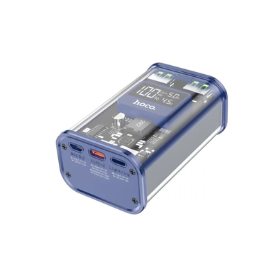 Hoco J105 10000mAh 22.5W Fast Charging Digital Display Power Bank – Blue_img_1