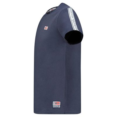 T-Shirt Men Short Sleeve with Navy Flag_img_2