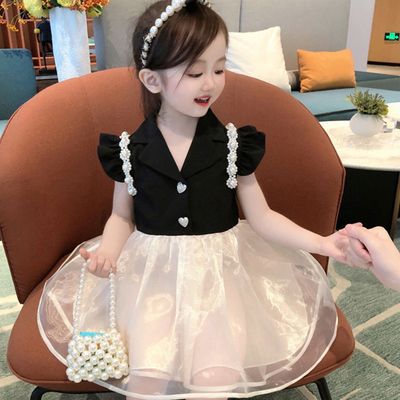 Kids Girls Princess Velvet Elegant Dress (1–7 Years)_img_0