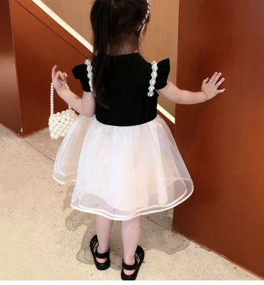 Kids Girls Princess Velvet Elegant Dress (1–7 Years)_img_2