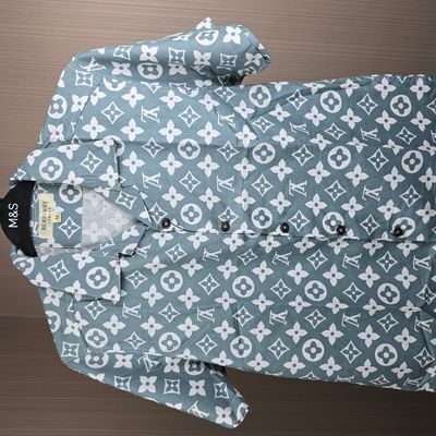 Ocean Blue - Cuban Shirt