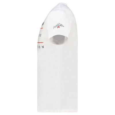 Men's T-Shirt Short Sleeve with White Flag_img_3