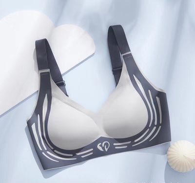 Women Gravity Defying Lift Push Up Bras No Underwire Gather Anti Sagging Shaping Comfortable Seamless Sports Oriented Underwear_img_1