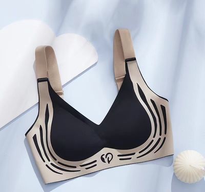 Women Gravity Defying Lift Push Up Bras No Underwire Gather Anti Sagging Shaping Comfortable Seamless Sports Oriented Underwear_img_2