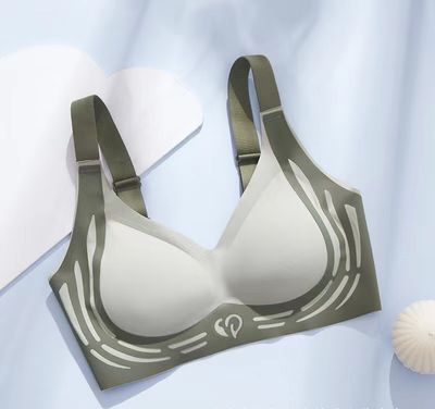 Women Gravity Defying Lift Push Up Bras No Underwire Gather Anti Sagging Shaping Comfortable Seamless Sports Oriented Underwear_img_3
