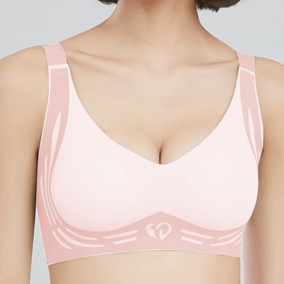 Women Gravity Defying Lift Push Up Bras No Underwire Gather Anti Sagging Shaping Comfortable Seamless Sports Oriented Underwear_img_5