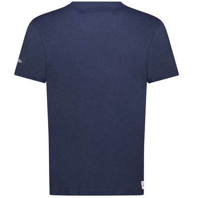 T-Shirt Men Short Sleeve with Navy Flag_img_1