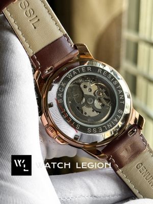 FOSSIL AUTO MAROON BELT ROSE GOLD CASE_img_3